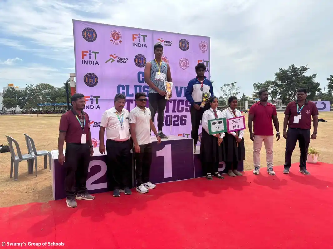 WINS GOLD MEDAL AT CBSE VI ATHLETICS MEET 2026